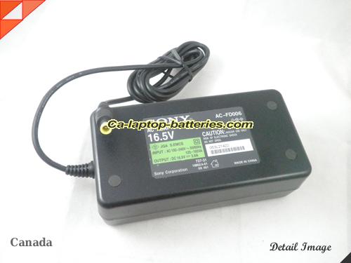  image of SONY VAIO PCG-61611M ac adapter, 19.5V 3.9A VAIO PCG-61611M Notebook Power ac adapter SONY19.5V3.9A76W-6.5x4.4mm-big