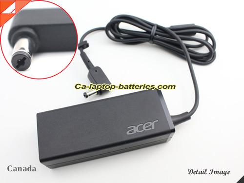  image of ACER ADP-45HE B ac adapter, 19V 2.37A ADP-45HE B Notebook Power ac adapter ACER19V2.37A45W-5.5x1.7mm