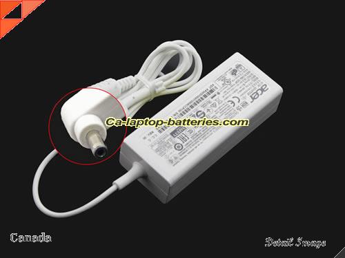  image of ACER A13-045N2A ac adapter, 19V 2.37A A13-045N2A Notebook Power ac adapter ACER19V2.37A45W-3.0x1.0mm-W
