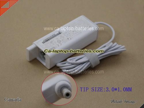  image of ACER A13-045N2A ac adapter, 19V 2.37A A13-045N2A Notebook Power ac adapter ACER19V2.37A45W-3.0x1.0mm-W-New