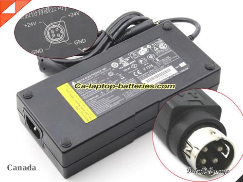 NCR 76XX SERIES adapter, 24V 6.25A 76XX SERIES laptop computer ac adaptor, DELTA24V6.25A150W-4PIN