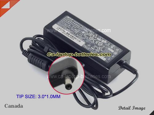  image of ACER PA-1450-26 ac adapter, 19V 2.37A PA-1450-26 Notebook Power ac adapter ACER19V2.37A45W-3.0x1.0mm-B