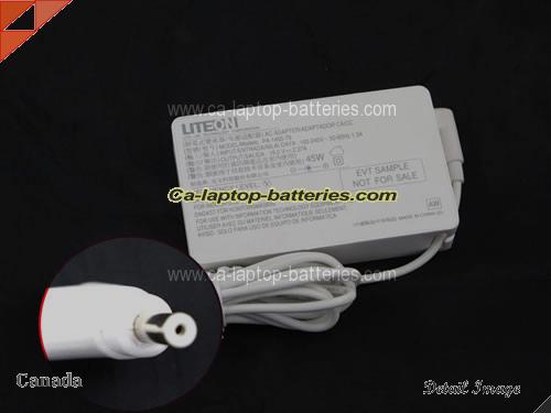  image of ACER PA-1450-26 ac adapter, 19V 2.37A PA-1450-26 Notebook Power ac adapter LITEON19V2.37A45W-3.0x1.0mm-W