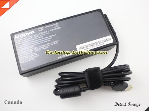  image of LENOVO SA10A33636 ac adapter, 20V 6A SA10A33636 Notebook Power ac adapter LENOVO20V6A120W-rectangle