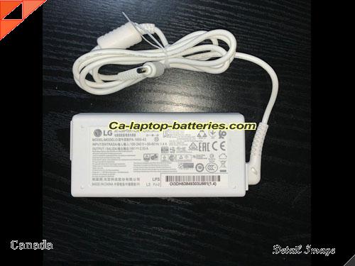  image of LG PA-1650-43 ac adapter, 19V 2.53A PA-1650-43 Notebook Power ac adapter LG19V2.53A48W-3.0x1.0mm-W