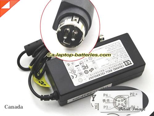  image of CWT PAA040F ac adapter, 12V 3.33A PAA040F Notebook Power ac adapter CWT12V3.33A40W-4pin