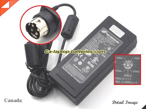  image of FSP FSP090-DMBC1 ac adapter, 54V 1.66A FSP090-DMBC1 Notebook Power ac adapter FSP54V1.66A90W-4PIN