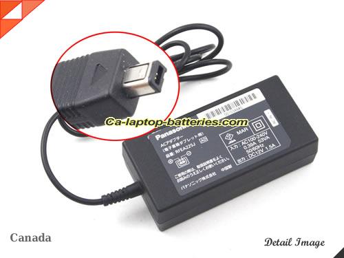  image of PANASONIC RFEA225J ac adapter, 12V 1.5A RFEA225J Notebook Power ac adapter Panasonic12V1.5A18W
