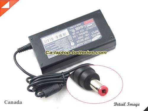  image of SAMSUNG EPS-3 ac adapter, 12V 3A EPS-3 Notebook Power ac adapter SAMSUNG12V3A36W-5.5x2.1mm