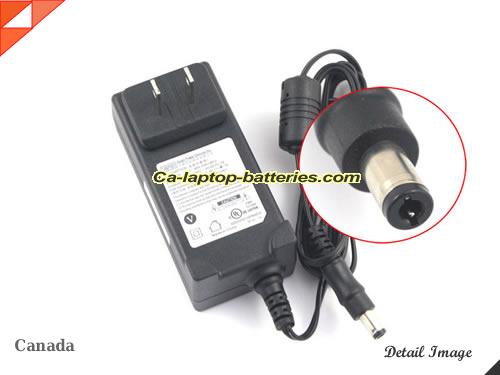  image of APD WA-24A19FU ac adapter, 19V 1.3A WA-24A19FU Notebook Power ac adapter APD19V1.3A25W-5.5x2.5mm-US