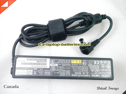  image of FUJITSU FMV-AC304S ac adapter, 16V 3.75A FMV-AC304S Notebook Power ac adapter FUJITSU16V3.75A60W-Long-Type