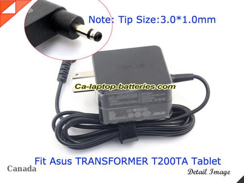 ASUS T200TA adapter, 19V 1.75A T200TA laptop computer ac adaptor, ASUS19V1.75A33W-3.0X1.0mm-US