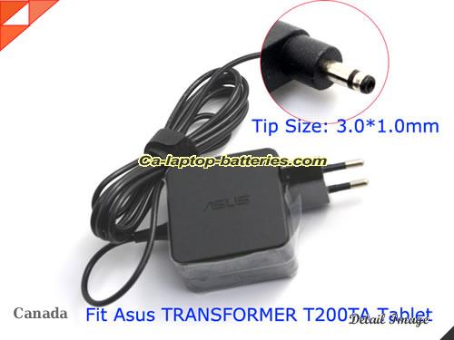 ASUS TRANSFORMER T200TA adapter, 19V 1.75A TRANSFORMER T200TA laptop computer ac adaptor, ASUS19V1.75A33W-3.0X1.0mm-EU