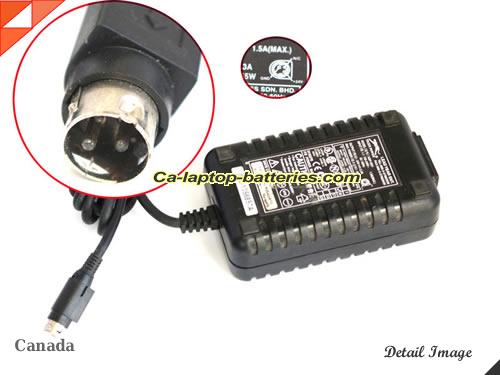  image of TIGER ADP-5501 ac adapter, 24V 2.3A ADP-5501 Notebook Power ac adapter YEAR24V2.3A55W-3pin