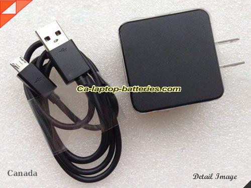  image of ASUS 0A001-00350800 ac adapter, 5V 2A 0A001-00350800 Notebook Power ac adapter ASUS5V2A10W-US-Cord-B
