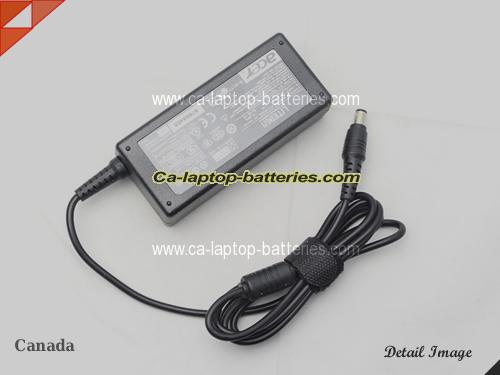  image of ACER DA-60F19 ac adapter, 19V 3.16A DA-60F19 Notebook Power ac adapter ACER19V3.16A60W-6.5x3.0mm