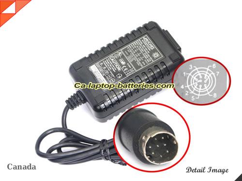  image of HUGHES 1025828-0001 ac adapter, 5V 1.65A 1025828-0001 Notebook Power ac adapter HUGHES5V1.65A12V0.35A21V0.38A-8pin