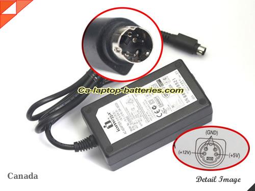  image of IOMEGA DA-30C03 ac adapter, 12V 1.5A DA-30C03 Notebook Power ac adapter IOMEGA12V1.5A18W-4pin