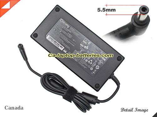  image of CHICONY A12-230P1A ac adapter, 19.5V 11.8A A12-230P1A Notebook Power ac adapter CHICONY19.5V11.8A230W-5.5x2.5mm