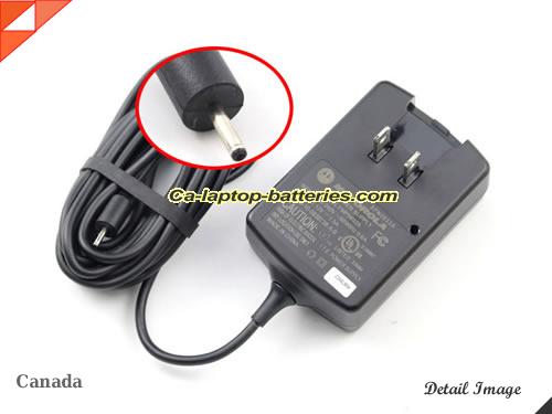  image of MOTOROLA SPN5669A ac adapter, 12V 1.5A SPN5669A Notebook Power ac adapter MOTOROLA12V1.5A18W-2.31x0.7-US