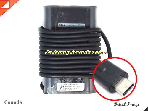  image of DELL CM645 ac adapter, 20V 2.25A CM645 Notebook Power ac adapter DELL20V2.25A45W-Type-C