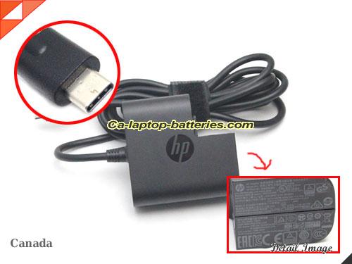  image of HP TPN-LA06 ac adapter, 20V 2.25A TPN-LA06 Notebook Power ac adapter HP20V2.25A45W-Type-C