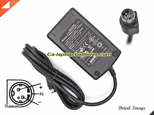  image of HAIDER HDAD60W104 ac adapter, 24V 2.5A HDAD60W104 Notebook Power ac adapter HAIDER24V2.5A60W-3PIN