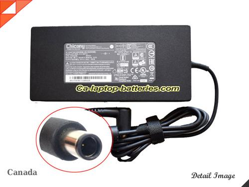 CLEVO P671RA adapter, 19V 7.89A P671RA laptop computer ac adaptor, CHICONY19V7.89A150W-7.4x5.0mm