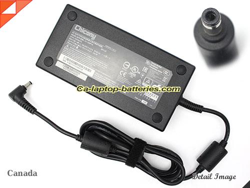 CLEVO P670HP6-G adapter, 19V 10.5A P670HP6-G laptop computer ac adaptor, CHICONY19V10.5A200W-5.5x2.5mm