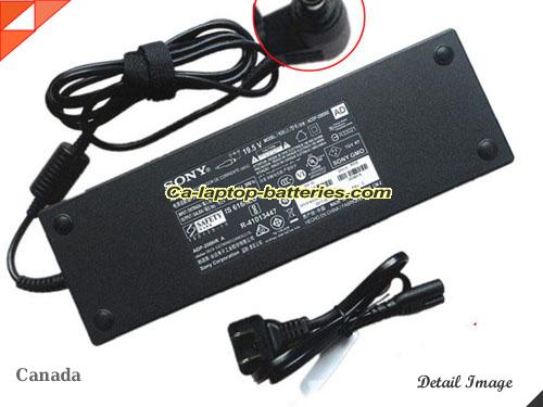  image of SONY 1-493-326-11 ac adapter, 19.5V 10.26A 1-493-326-11 Notebook Power ac adapter SONY19.5V10.26A200W-6.5x4.4mm