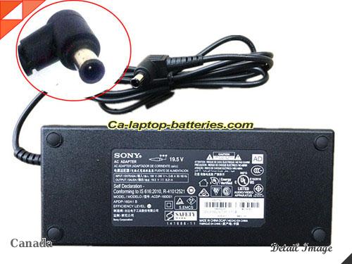 image of SONY ACDP-160E01 ac adapter, 19.5V 8.21A ACDP-160E01 Notebook Power ac adapter SONY19.5V8.21A160W-6.5x4.4mm