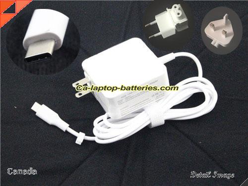  image of UNIVERSAL A450C ac adapter, 20V 2.25A A450C Notebook Power ac adapter UN20V2.25A45W-Type-C-A450C-W
