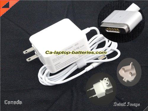  image of APPLE A1369 ac adapter, 14.5V 3.1A A1369 Notebook Power ac adapter UN14.5V3.1A45W-Wall-A450L-W