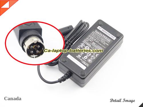  image of EDAC EA10521C-120 ac adapter, 12V 5A EA10521C-120 Notebook Power ac adapter EDAC12V5A60W-4PIN