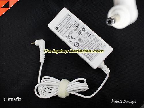  image of LG ADS-40MSG-19 19040GPK ac adapter, 19V 2.1A ADS-40MSG-19 19040GPK Notebook Power ac adapter LG19V2.1A40W-3.0x1.0mm-W