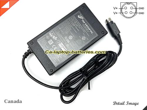  image of FSP FSP060-DIBAN2 ac adapter, 12V 5A FSP060-DIBAN2 Notebook Power ac adapter FSP12V5A60W-4PIN-ZZYF