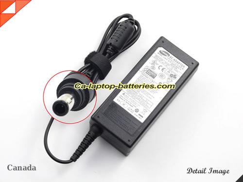  image of SAMSUNG NBP001324-00 ac adapter, 19V 3.16A NBP001324-00 Notebook Power ac adapter SAMSUNG19V3.16A60W-5.5x3.0mm