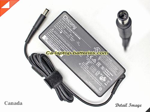  image of CHICONY A16-135P1A ac adapter, 20V 6.75A A16-135P1A Notebook Power ac adapter CHICONY20V6.75A135W-7.4x5.0mm