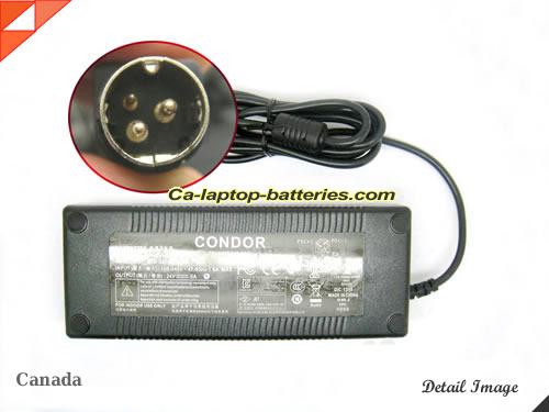  image of LE LE-0316B240084 ac adapter, 24V 5A LE-0316B240084 Notebook Power ac adapter CONDOR24V5A120W-3PIN