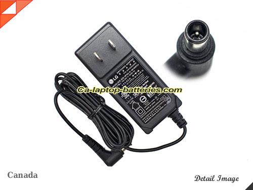  image of LG ADS-18FSG-19 ac adapter, 19V 0.84A ADS-18FSG-19 Notebook Power ac adapter LG19V0.84A16W-6.5x4.4mm-US