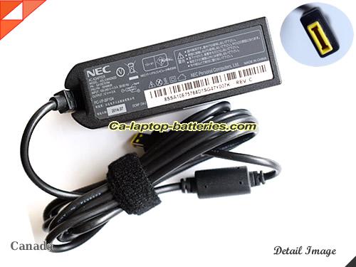  image of NEC 00HM606 ac adapter, 12V 3A 00HM606 Notebook Power ac adapter NEC12V3A36W-lavie