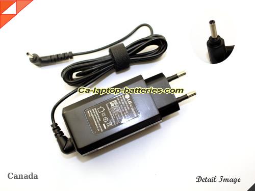  image of LG LCAP53-BK ac adapter, 19V 1.3A LCAP53-BK Notebook Power ac adapter LG19V1.3A25W-3.0x1.0mm-EU