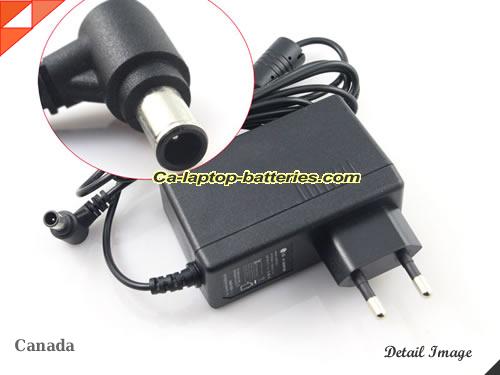  image of LG LCAP21C ac adapter, 19V 2.1A LCAP21C Notebook Power ac adapter LG19V2.1A40W-6.5x4.0mm-EU