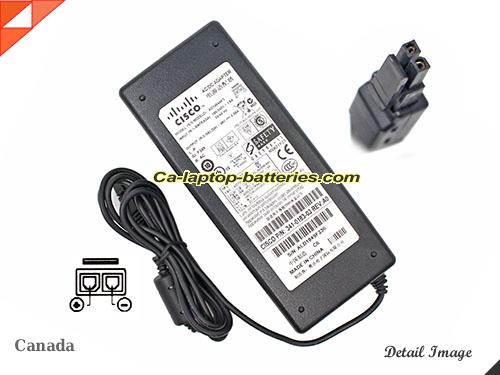  image of CISCO 341-0183-PWR-5505 ac adapter, 48V 2.08A 341-0183-PWR-5505 Notebook Power ac adapter CISCO48V2.08A99W-2PIN