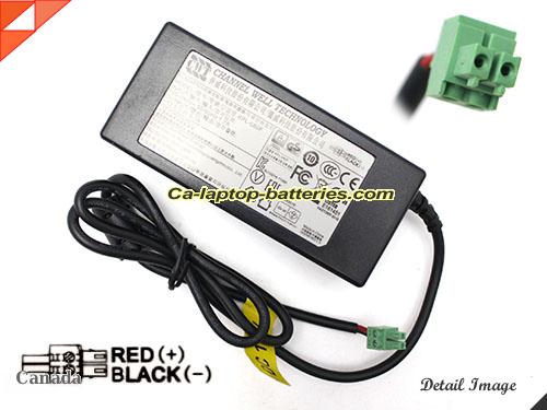 image of CWT KPL-060F-VI ac adapter, 12V 5A KPL-060F-VI Notebook Power ac adapter CWT12V5A60W-2PIN
