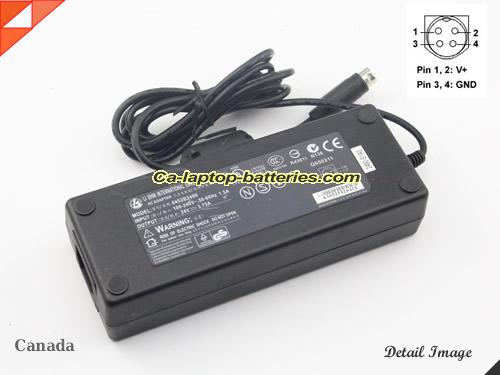  image of LI SHIN 0452B2490 ac adapter, 24V 3.75A 0452B2490 Notebook Power ac adapter LS24V3.75A90W-4PIN-SZXF
