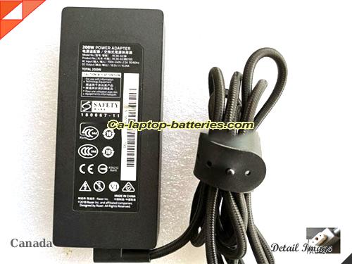  image of RAZER RC30-0238 ac adapter, 19.5V 10.26A RC30-0238 Notebook Power ac adapter Razer19.5V10.26A200W-3holes