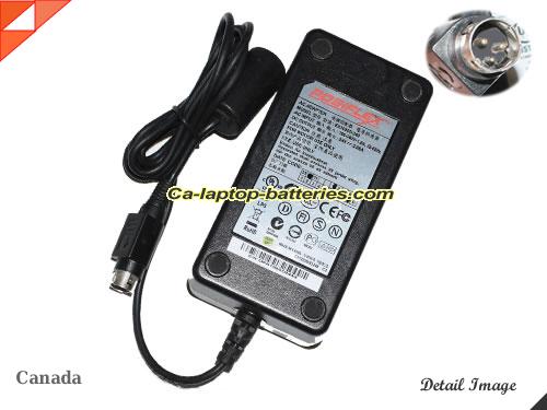  image of POSIFLEX EA1050D-240 ac adapter, 24V 2.08A EA1050D-240 Notebook Power ac adapter POSIFLEX24V2.08A50W-3Pin