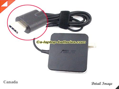ASUS TRANSFORMER 3 PRO T303UA-GN045R adapter, 20V 3.25A TRANSFORMER 3 PRO T303UA-GN045R laptop computer ac adaptor, ASUS20V3.25A65W-Type-C-US