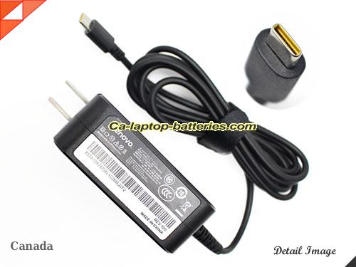  image of LENOVO 01FR024 ac adapter, 20V 3.25A 01FR024 Notebook Power ac adapter LENOVO20V3.25A65W-Type-C-US